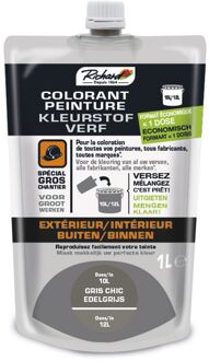 Praxis Kleurstof Voor Verf Richard Doypack Chic Grijs 1l