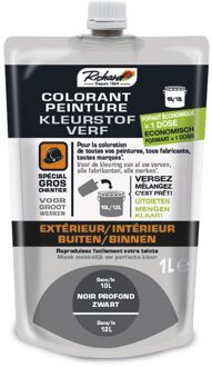 Praxis Kleurstof Voor Verf Richard Doypack Diep Zwart 1l