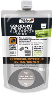 Praxis Kleurstof Voor Verf Richard Doypack Platina Grijs 250ml