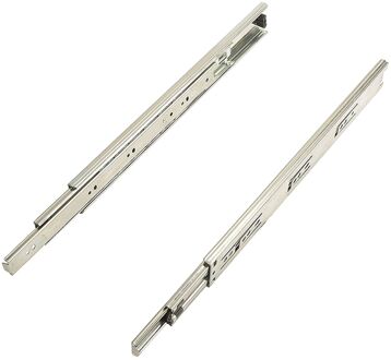 Praxis Kogelgeleider Telescopisch - Metaal - Verzinkt - 350 Mm - 45 Kg