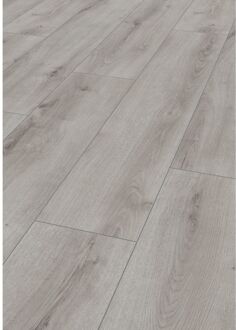 Praxis Laminaat Plank - Lichtgrijs Eiken - 2-zijdige V-groef - 7mm - 2,397m²