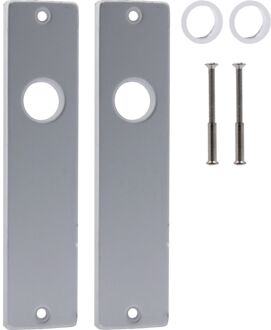 Praxis Langschild Blind Aluminium