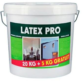 Praxis Latex Pro Muurverf - Mat - Wit - 25kg