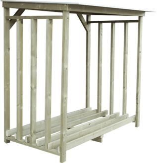 Praxis Lutrabox Haardhoutopslag 185x116x180cm