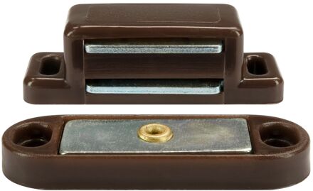 Praxis Magneetsnapper 4kg Bruin 2 Stuks