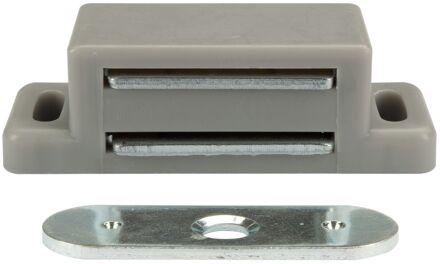 Praxis Magneetsnapper 4kg Grijs 2 Stuks