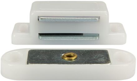 Praxis Magneetsnapper 4kg Wit 2 Stuks