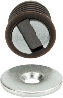 Praxis Magneetsnapper Inboor 3kg Bruin 3 Stuks