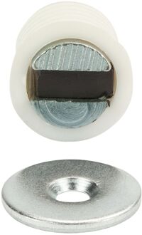 Praxis Magneetsnapper Inboor 3kg Wit 2 Stuks