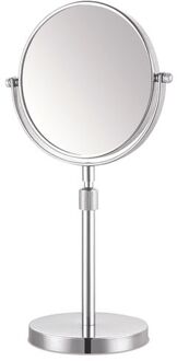 Praxis Make-up Spiegel Rond 5x Vergrotend Staand Chroom Ø15cm