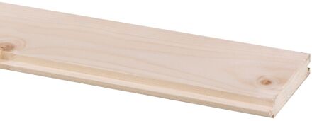 Praxis Massieve Vloerdelen Vuren - 2-zijdige V-groef - 17mm - 1,230 M²