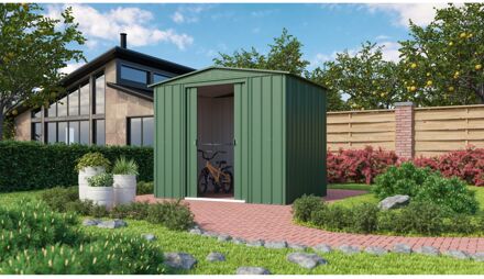 Praxis Metalen Tuinhuis Dream - Jade - 245x185cm - Dubbele Deur