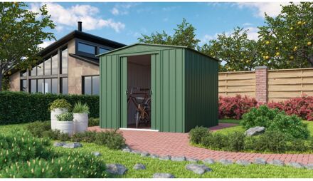 Praxis Metalen Tuinhuis Dream - Jade - 245x247cm - Dubbele Deur