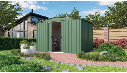 Praxis Metalen Tuinhuis Dream - Jade - 308x309cm - Dubbele Deur