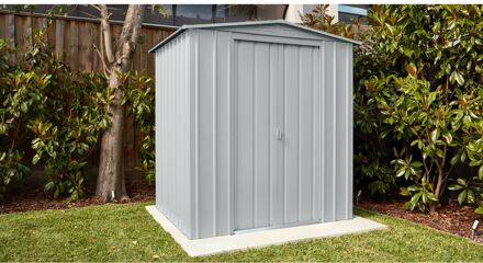 Praxis Metalen Tuinhuis Dream - Zilver Metallic - 184x154cm - Dubbele Deur