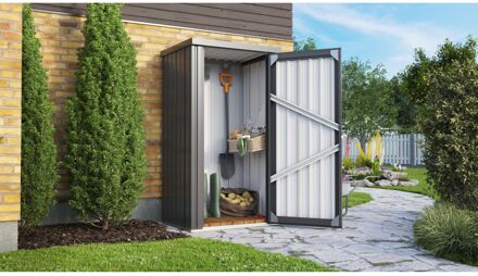 Praxis Metalen Tuinhuis Marburg - Antraciet - 98x81cm