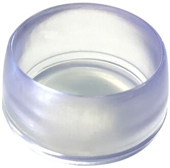 Praxis Meubeldop Rond 25mm Transparant 4 Stuks