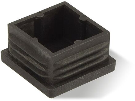 Praxis Meubeldop Vierkant 30x30mm Zwart 4 Stuks