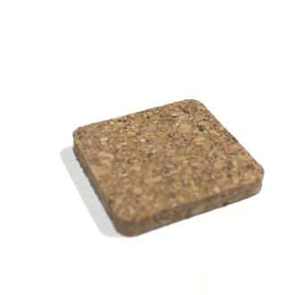 Praxis Meubelglijder Zelfklevend 20x20mm Kurk 12 Stuks