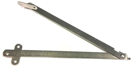 Praxis Meubelscharnier - Vernikkeld Staal - 300 Mm - 2 Stuks