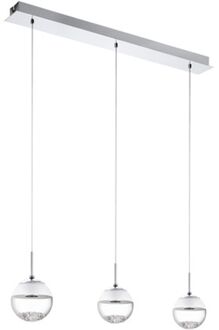 Praxis Montefio 1 Hanglamp - LED - 87 cm - Grijs/Wit