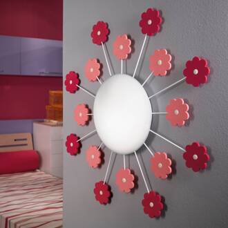 Praxis Muur-/plafondlamp VIKI 1 roze 92147