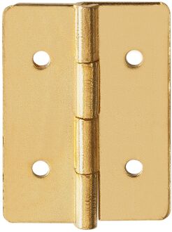 Praxis Naaidoosscharnier - Messing - 15x20 Mm - 8 Stuks