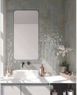 Praxis Nolita Wandtegel - Grijs - 6,5x20 Cm - 0,36 M²