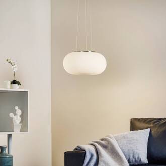 Praxis Optica Hanglamp - E27 - Ø 35 cm - Grijs/Wit