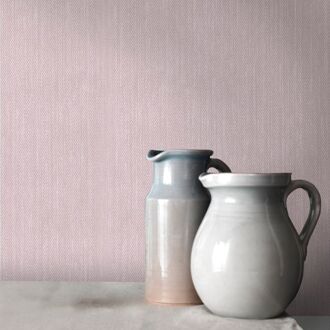 Praxis Oslo | Scandinavische uni | roze | vliesbehang 0,53x10m