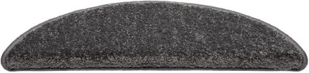 Praxis Oslo Trapmat Antraciet - 17x56cm - Polypropyleen - 16 Stuks