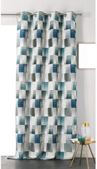 Praxis Ottawa Verduisterend Kant En Klaar Gordijn Blauw 135 X 285 Cm