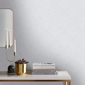 Praxis Papierbehang Paisley - Grijs - Offwhite - 10,05 M X 52,8 Cm