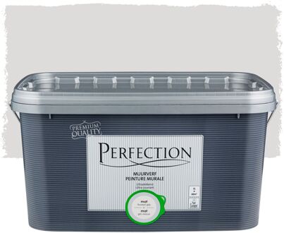 Praxis Perfection Muurverf Ultradekkend Mat Fluweel Grijs 5l