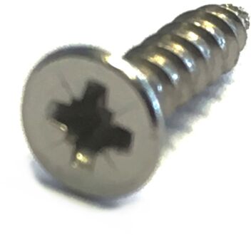 Praxis Pianoscharnier Schroef - Nikkel - 50 Stuks