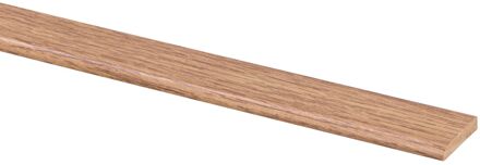 Praxis Plakplint Rustiek Eik Naturel - Zelfklevend - 240cm - 26x4mm