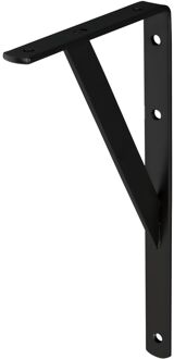 Praxis Plankdrager Industrie Mat Zwart 15x25cm