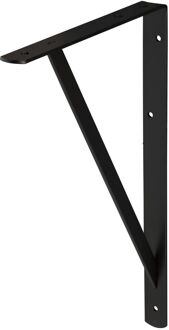 Praxis Plankdrager Industrie Mat Zwart 25x40cm