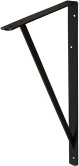 Praxis Plankdrager Industrie Mat Zwart 33x50cm