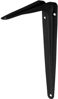 Praxis Plankdrager Model 6 Mat Zwart 15x12,5cm