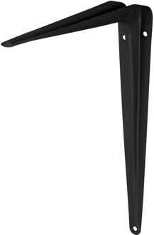 Praxis Plankdrager Model 6 Mat Zwart 25x20cm