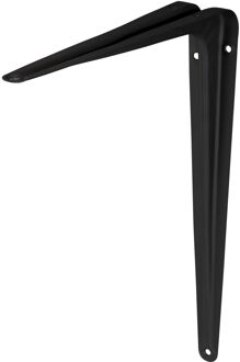 Praxis Plankdrager Model 6 Mat Zwart 30x25cm