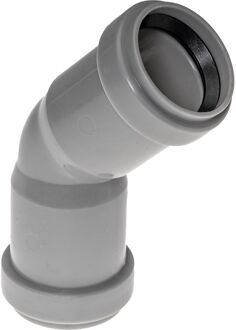 Praxis Ppc Bocht 45graden 32mm Grijs