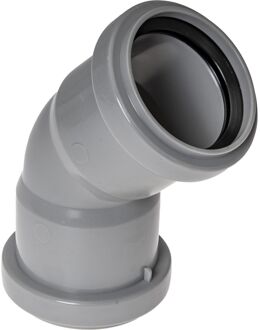 Praxis Ppc Bocht 45graden 50mm Grijs