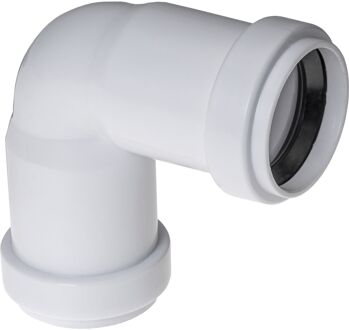 Praxis Ppc Bocht 90gr 40mm Wit