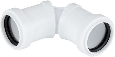 Praxis Ppc Flexibele Bocht 32mm Wit