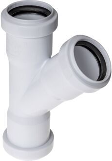 Praxis Ppc T-stuk 45gr 40mm Wit