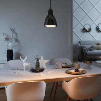 Praxis Priddy Hanglamp Wit, Zwart