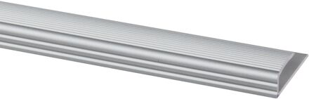 Praxis Profiel - Aluminium Zilver - 4x15mm 0,95m