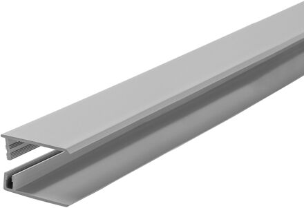 Praxis Profiel - Pvc Grijs - 20x50mm 2,5m